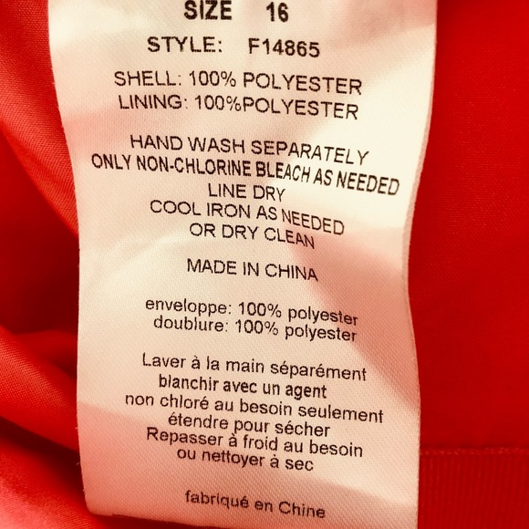 David’s Bridal Strapless Dress - Picture 7 of 14